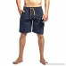 SKOEX Men's Swim Trunks Quick Dry Board Shorts with Mesh Lining Navy Blue B07PH3YCSF